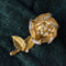 Broche Broche ancienne rose articulée et diamants 58 Facettes 00-136