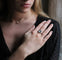 Bague Bague COEUR topaze et argent 58 Facettes 216