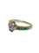 Bague 54 Bague Or Diamants et Emeraudes 58 Facettes
