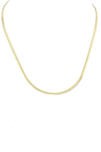Collier Collier maille plate 58 Facettes 038191