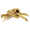 Broche Broche Hermès "Noeud" en or jaune. 58 Facettes 29964