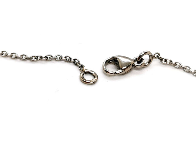 Collier Collier Or blanc Diamant 58 Facettes 1126586CN