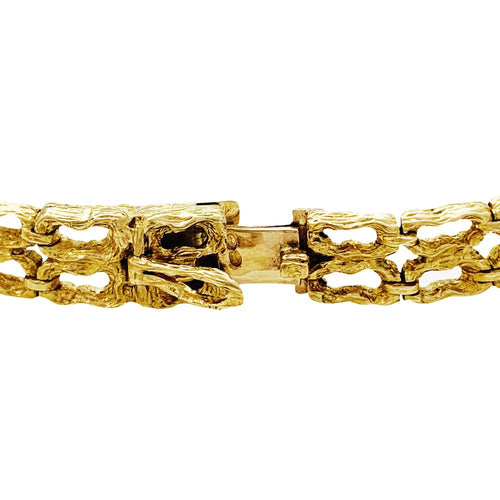 Collier Un collier vintage en or jaune. 58 Facettes 30090