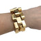 Bracelet Bracelet tank en or rose. 58 Facettes 30240