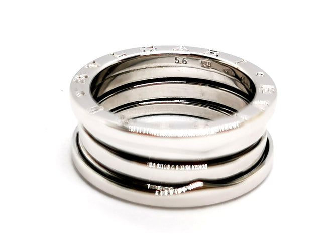 Bague 56 Bulgari Bague B. Zéro1 Or blanc 58 Facettes 1139157CN