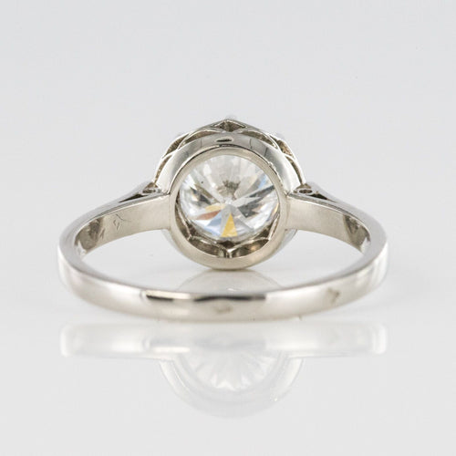 Bague 54 Solitaire diamant 1,50 carat 58 Facettes 19-649