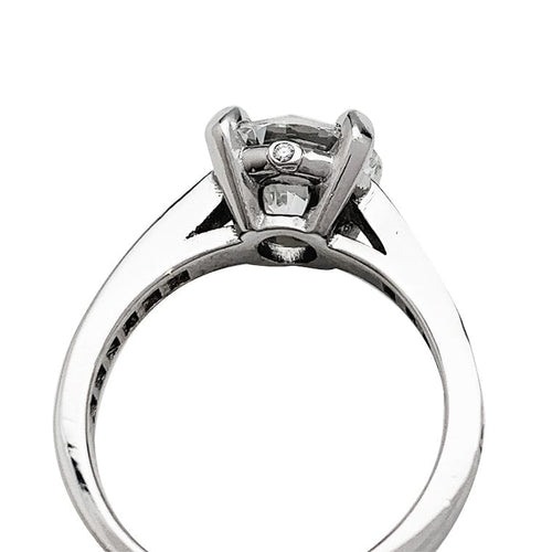 Bague 49 Bague solitaire diamant 2,02 carats en platine. 58 Facettes 30455