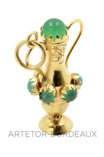Pendentif Breloque amphore 58 Facettes 21691