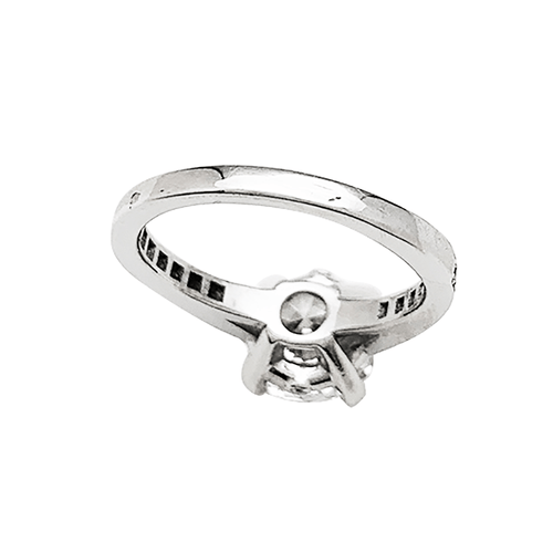 Bague 49 Bague solitaire diamant 2,02 carats en platine. 58 Facettes 30455