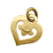 Pendentif Pendentif O.J.Perrin, "Coeur Légendes", or jaune. 58 Facettes 30617