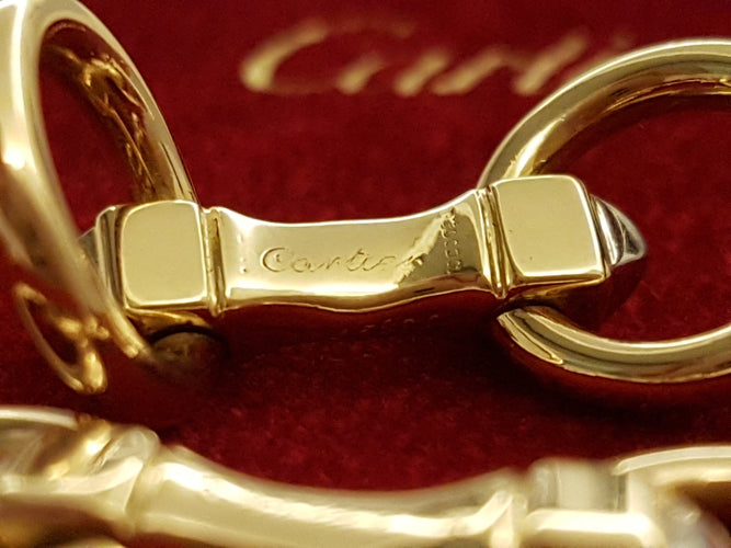 Boutons de manchette Cartier Boutons de manchette Or jaune 58 Facettes 00483CN