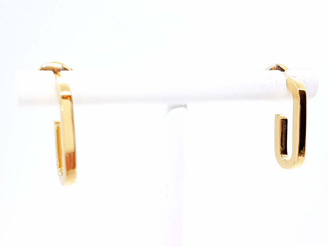 Boucles d'oreilles Dinh Van Boucles d'oreilles Maillon Or jaune 58 Facettes 06504CD