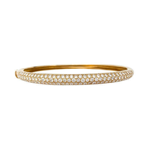 Bracelet Bracelet Van Cleef & Arpels, collection "Eve", or jaune et diamants. 58 Facettes 28269