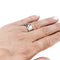 Bague 51 Bague Chaumet or blanc et diamants, collection "Liens". 58 Facettes 30431