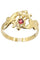 Bague Bague Vous et moi Art Nouveau perle et grenat 58 Facettes 038201