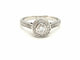 Bague 52 Bague Solitaire Or blanc Diamant 58 Facettes 807609CN