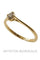 Bague 55 Solitaire moderne 0.20 carat 58 Facettes 21551