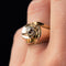 Bague 53 Bague ancienne or jaune diamant 58 Facettes 19-524-54