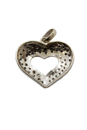 Pendentif Pendentif coeur diamants 58 Facettes 23711