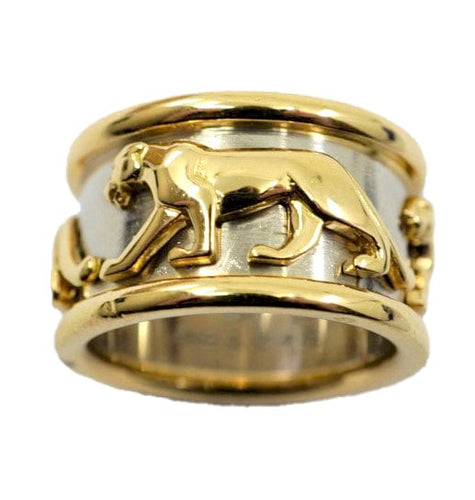 Bague Bague Cartier Panthère Or Jaune 58 Facettes