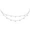 Collier Collier draperie en or blanc et diamants. 58 Facettes 29476