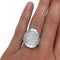 Bague 53 Bague en or blanc Bulgari modèle "Bulgari Bulgari", diamants. 58 Facettes 27759