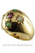 Bague Bague boule rubis, émeraudes et diamants 58 Facettes