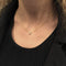 Collier Collier solitaire sur chaîne, 0.41ct, or jaune et blanc. 58 Facettes 30170
