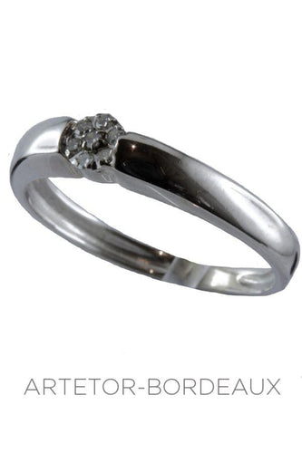 Bague 54 Bague diamant style solitaire 58 Facettes 25101