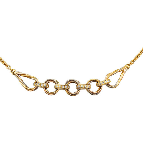 Collier Collier Cartier "Trinity" 3 ors, diamants. 58 Facettes 30210