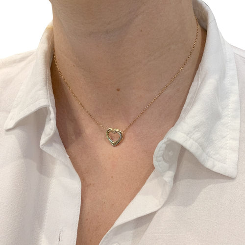 Collier Collier Cartier Coeur Trinity trois ors. 58 Facettes 30024