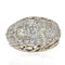 Bague 51 Bague rétro diamants or blanc 58 Facettes 21-142-51