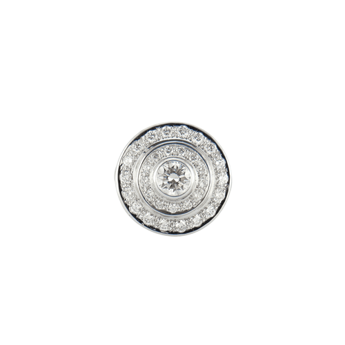 Bague 57 Bague Ronde Diamants 58 Facettes B01091