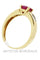 Bague 47 Bague rubis 58 Facettes 12381