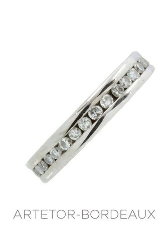 Bague 60 Alliance en diamants 58 Facettes 14461