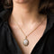 Pendentif Pendentif médaillon ancien miniature sur porcelaine et perles fines 58 Facettes 17-343