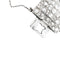 Bracelet Manchette Art Déco en platine et diamants. 58 Facettes 30206