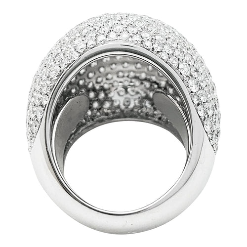 Bague 60 Bague boule diamants en or blanc. 58 Facettes 30550