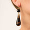 Boucles d'oreilles Boucles d'oreilles écailles cloutées d'or 58 Facettes 19-258A
