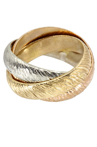 Bague Bague 3 anneaux signée Hermès 58 Facettes 037051
