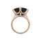 Bague 50 Bague Cartier "Inde Mystérieuse" en or rose, quartz fumé et diamants. 58 Facettes 30018