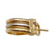Boucles d'oreilles Boucles d'oreille Cartier "Fogorra" en trois tons d'or, diamant. 58 Facettes 25396