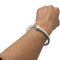 Bracelet Bracelet Cartier "Menottes" en or blanc. 58 Facettes 30352