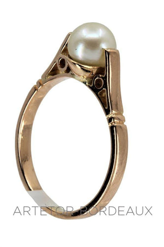 Bague 53 Bague moderne perle 58 Facettes 35921