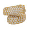 Bague 53 Bague Cartier "Panthère de Cartier" en or jaune, diamants, émeraudes et onyx. 58 Facettes 29384-1
