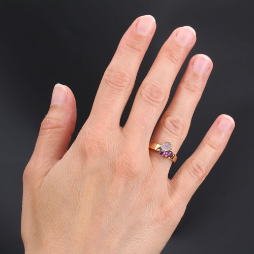 Bague 53 Bague pierres fines et or 58 Facettes 21-268A-53