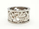 Bague 54 Van der Bauwede Bague Or blanc 58 Facettes 00043GD