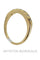 Bague 55 Demi alliance diamants 58 Facettes 35811