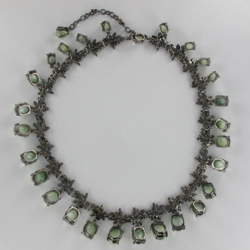 Collier Collier préhnites saphirs oranges et grenats verts 58 Facettes 14-328-8438052