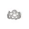 Bague 51 Bague Dior "Archi" en or blanc et diamants. 58 Facettes 30218